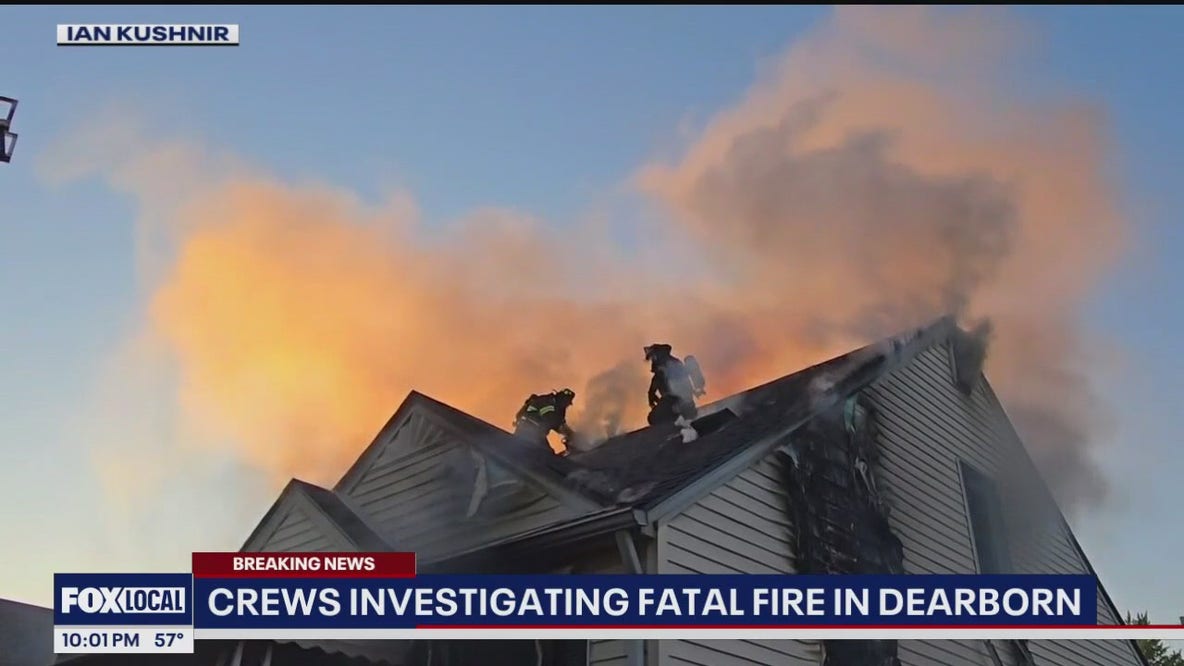 One dead in fire in Dearborn
